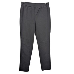 Clara Sun Woo Womens Ponte Knit Slim Rider Pant sz M Black